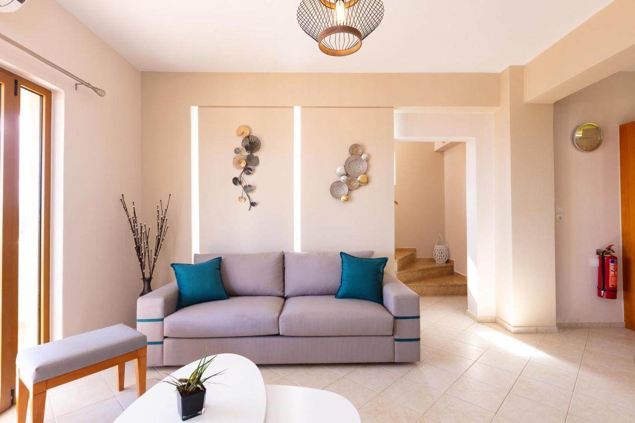 Maroulas Villas Ioanna & Stavros, Private Pools, Bbq & Seaview, By Thinkvilla Εξωτερικό φωτογραφία