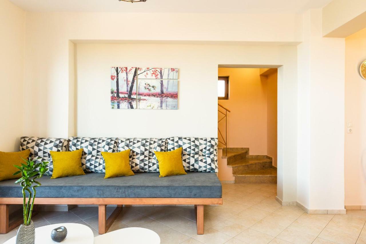 Maroulas Villas Ioanna & Stavros, Private Pools, Bbq & Seaview, By Thinkvilla Εξωτερικό φωτογραφία