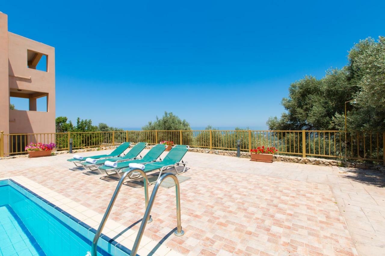 Maroulas Villas Ioanna & Stavros, Private Pools, Bbq & Seaview, By Thinkvilla Εξωτερικό φωτογραφία